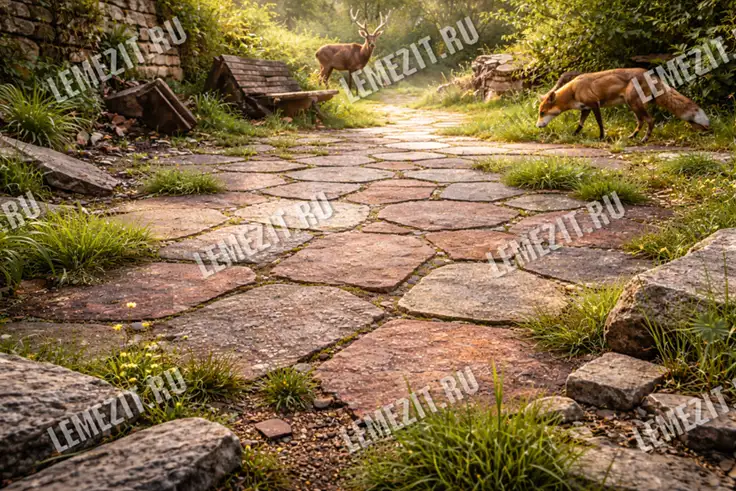 срок службы камня плитняка